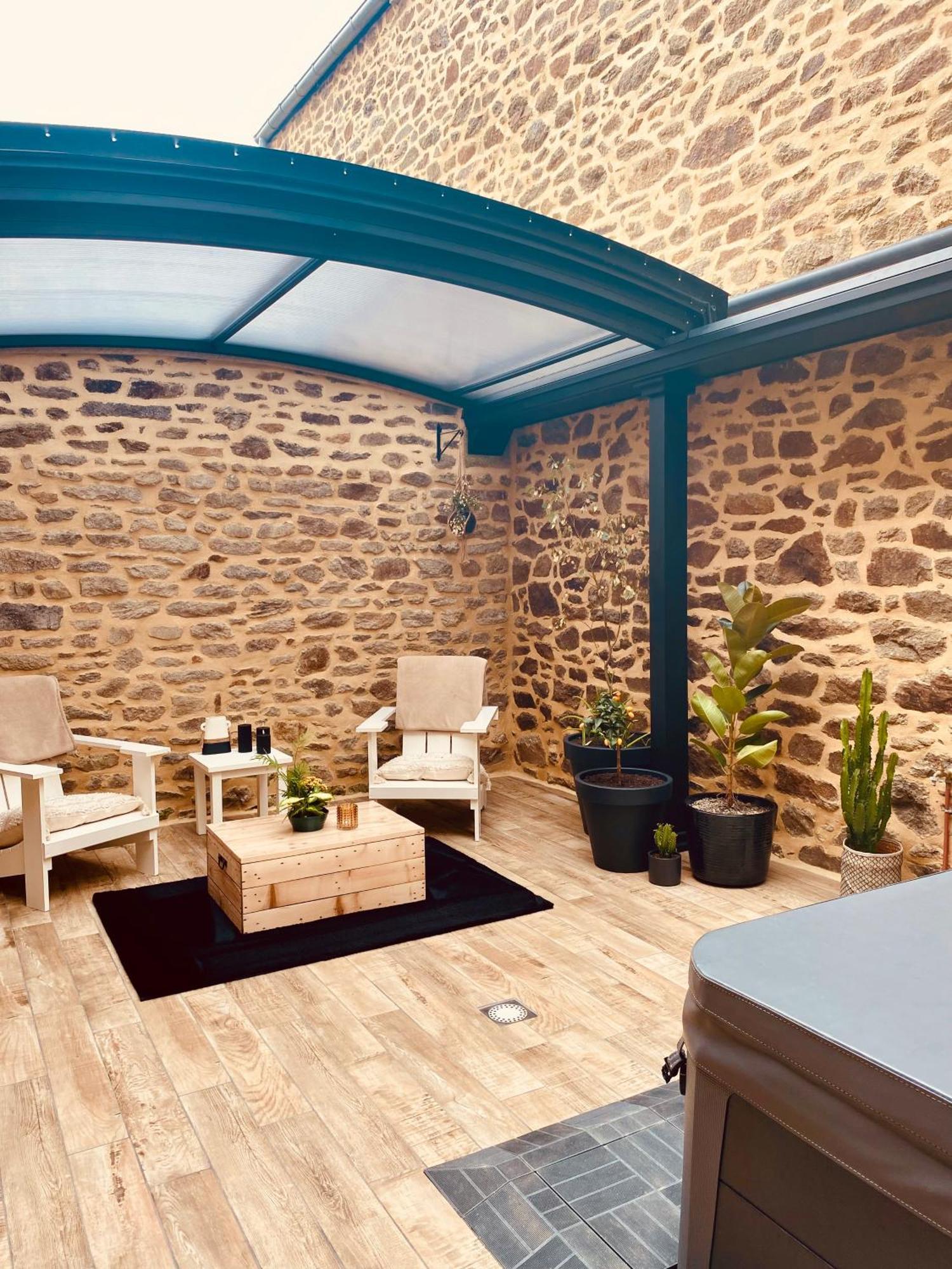 Villa Lily Spa, Chambre D'Hotes Avec Spa Privatif La Vicomte-sur-Rance Экстерьер фото