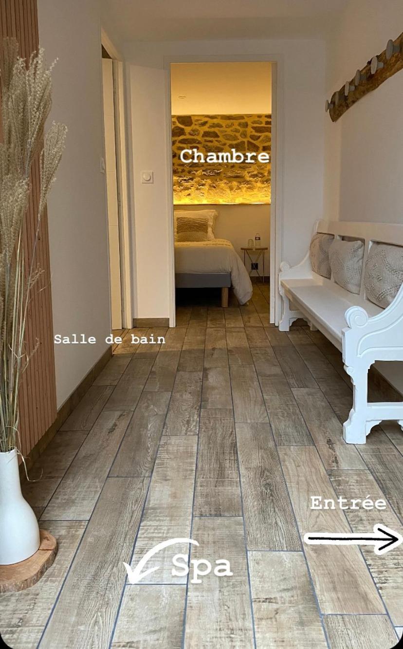Villa Lily Spa, Chambre D'Hotes Avec Spa Privatif La Vicomte-sur-Rance Экстерьер фото