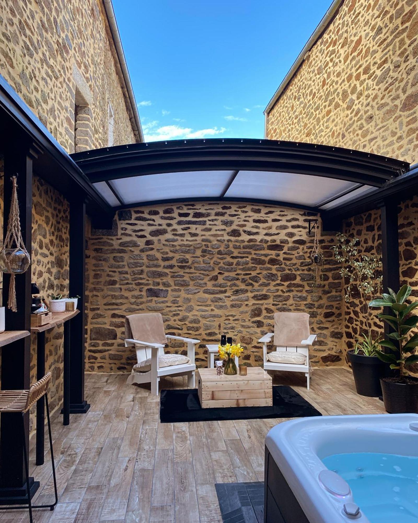 Villa Lily Spa, Chambre D'Hotes Avec Spa Privatif La Vicomte-sur-Rance Экстерьер фото